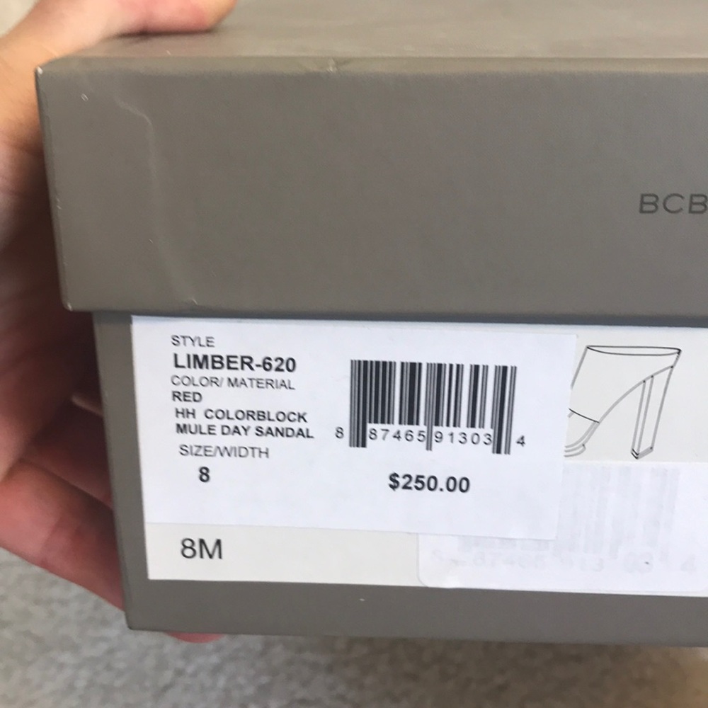 Bcbg Color Block Leather Sandal - image 4